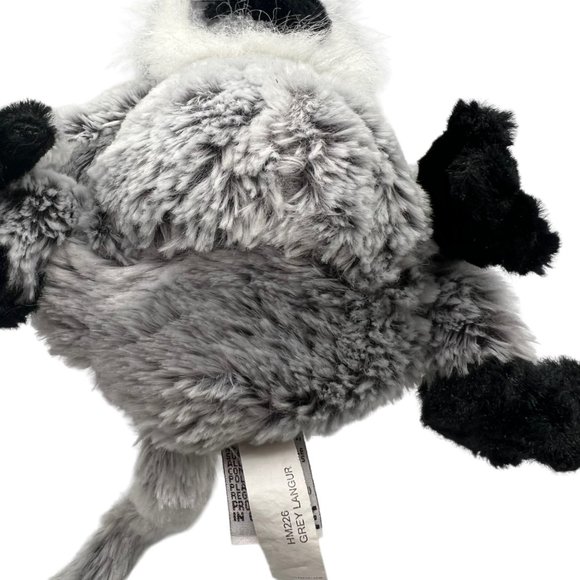 Ganz Webkinz Grey Langur Monkey Plush Stuffed Animal No Code Toy Display Decor - Picture 7 of 9